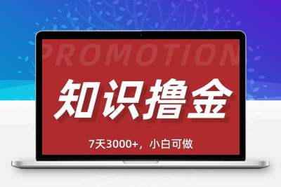 抖音知识撸金项目：简单粗暴日入1000+执行力强当天见收益(教程+资料)