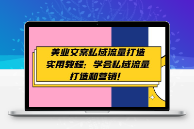 美业文案私域流量打造实用教程：学会私域流量打造和营销！