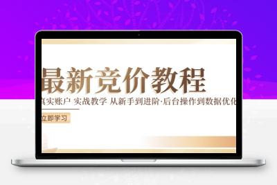 竞价教程：真实账户 实战教学 从新手到进阶·后台操作到数据优化